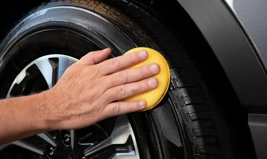 Secret to Long-Lasting Tire Shine