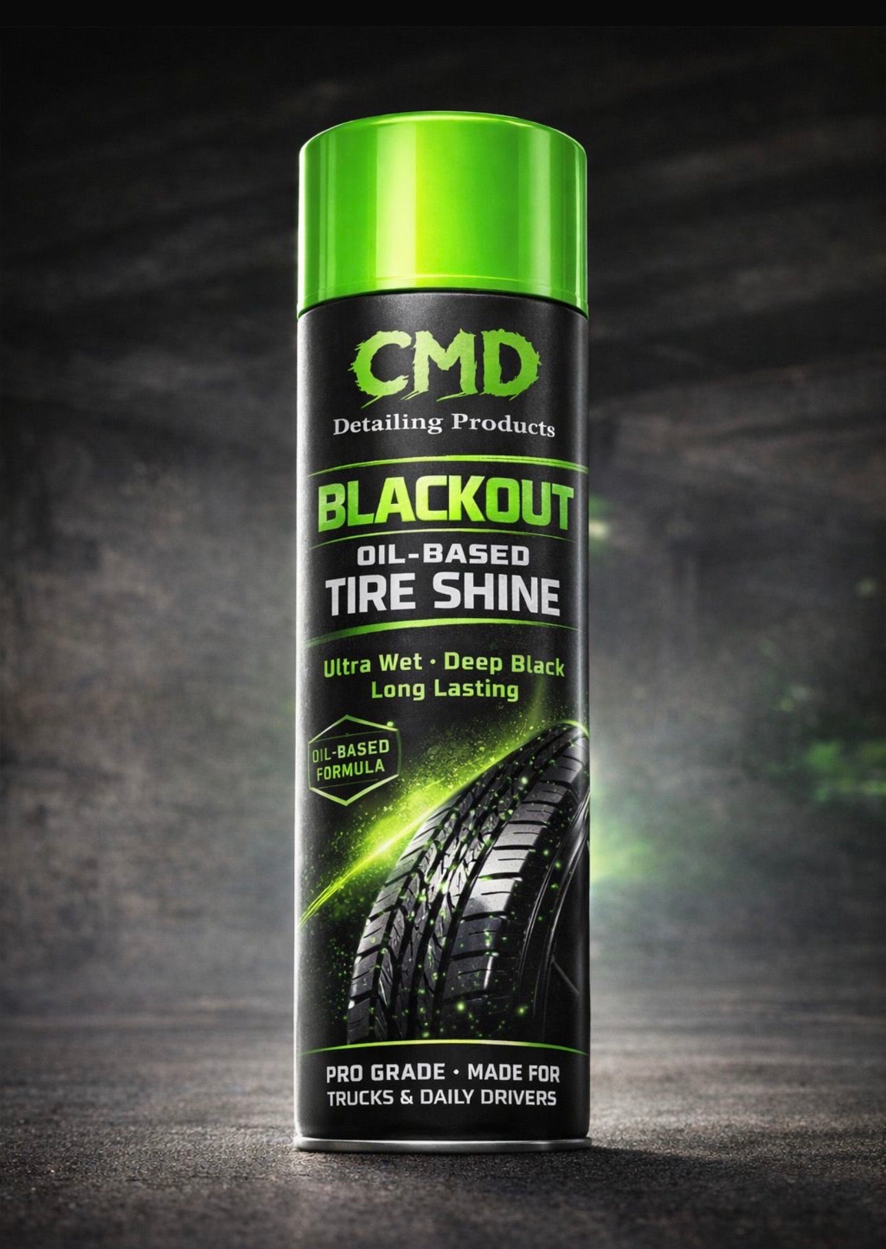 CMD Blackout Tire Shine