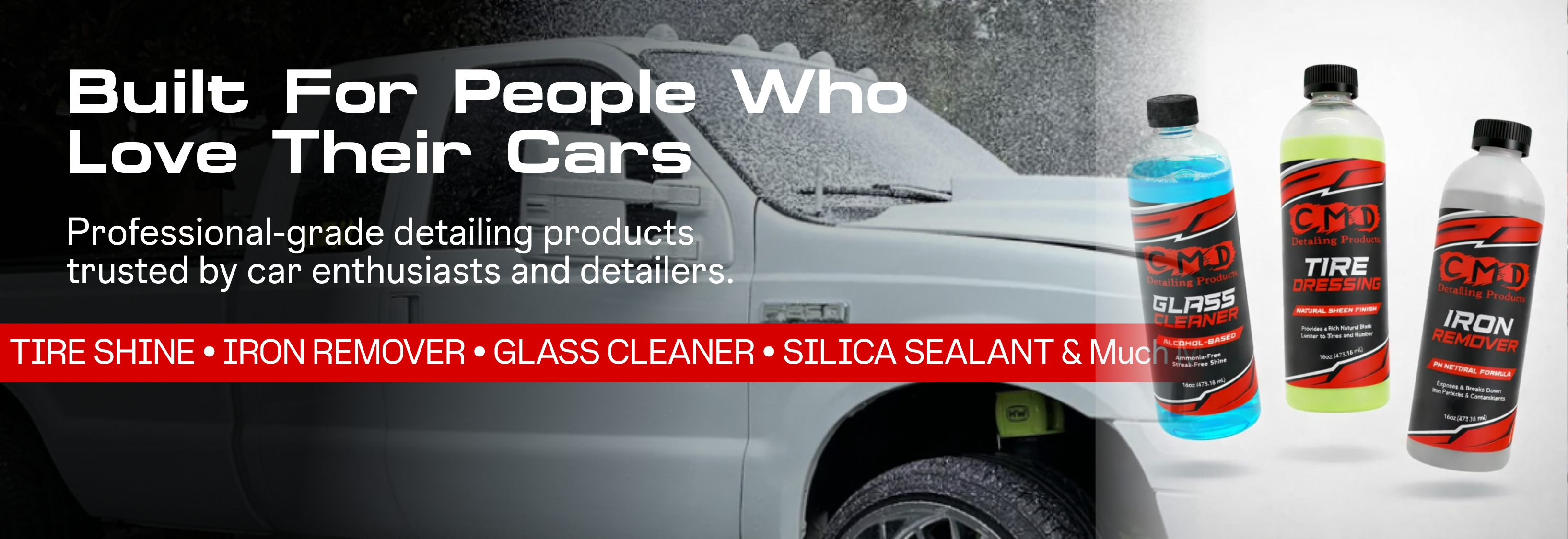 CMD detailing products 