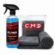 Glass Cleaner + Microfiber Towel Bundle