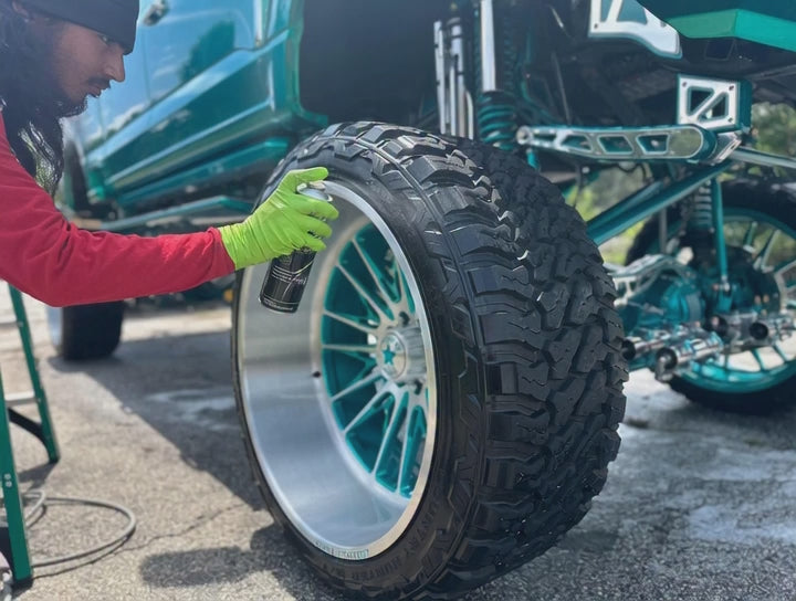 Load video: CMD Blackout Tire Shine